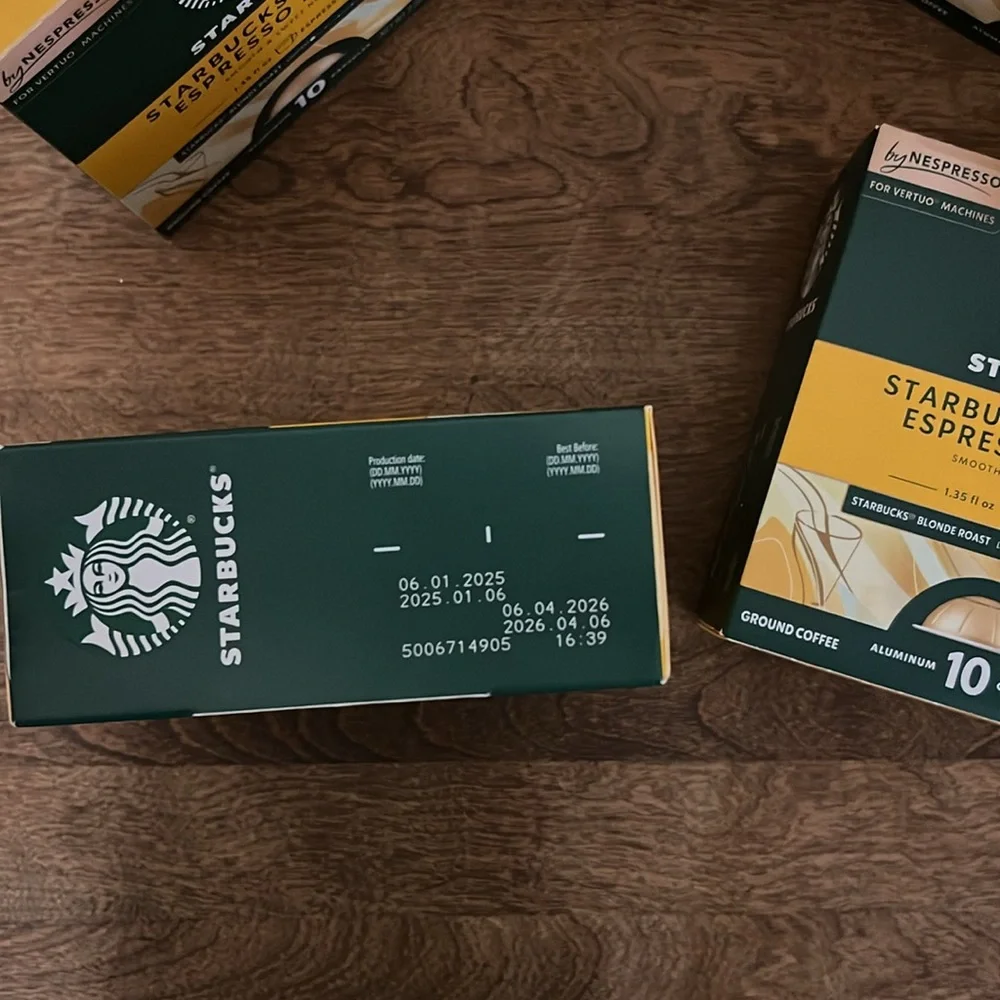 Starbucks Nespresso Vertuo Blonde Espresso Roast Coffee Pods 50 ct - Picture 3 of 3